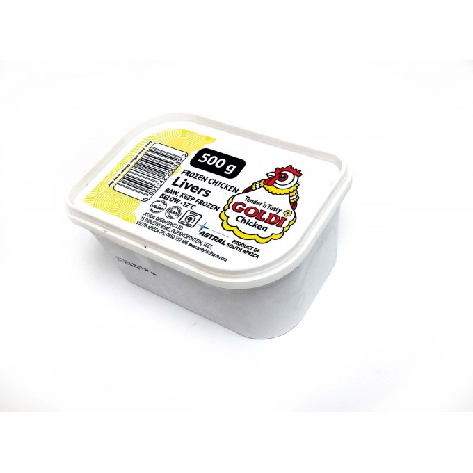 Goldi 500g Chicken Livers Goldi 500g Chicken Livers