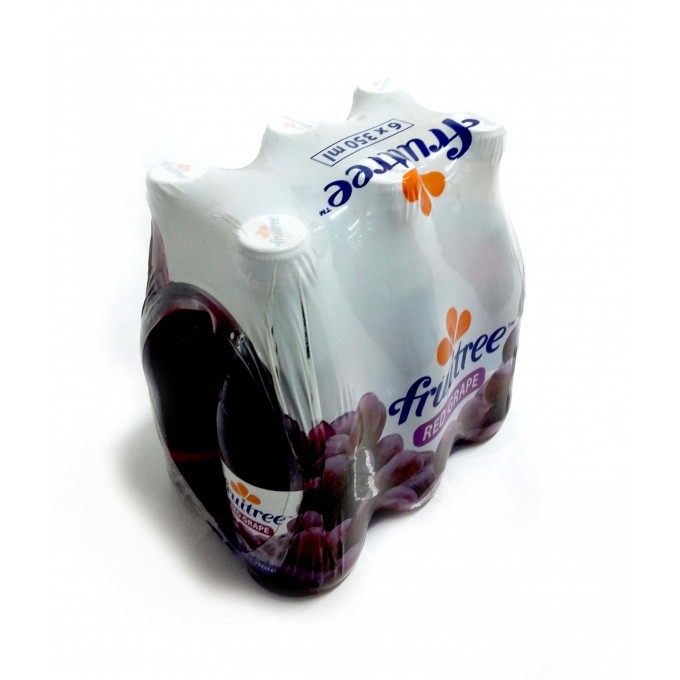 FruitTree Red Grape 6x350ml Bottles