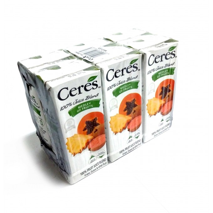 Ceres Medley Of Fruits 6x200ml Juice Boxes