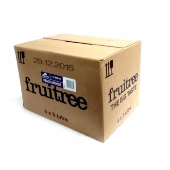 FruiTree Peach & Apricot 4x5L Case