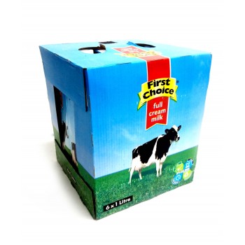 First Choice Long Life Milk 6x1L