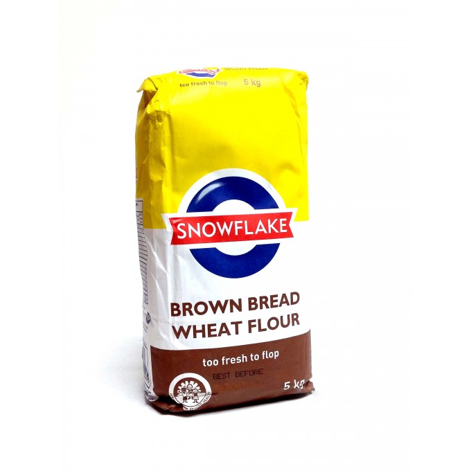 Snowflake Brown Bread Wheat Flour 5kg