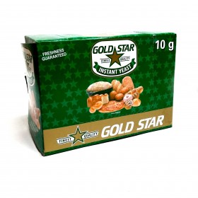 Gold Star Instant Yeast 24x10g