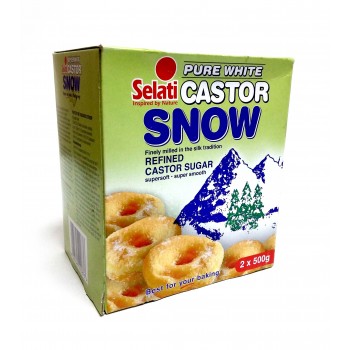 Selati White Caster Sugar 2x500g
