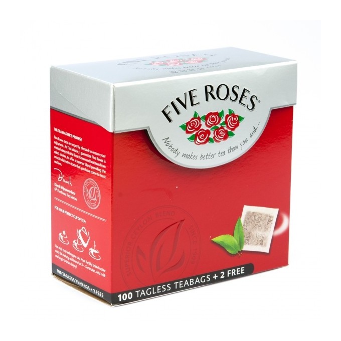 Five Roses Tea - 100 tea bags