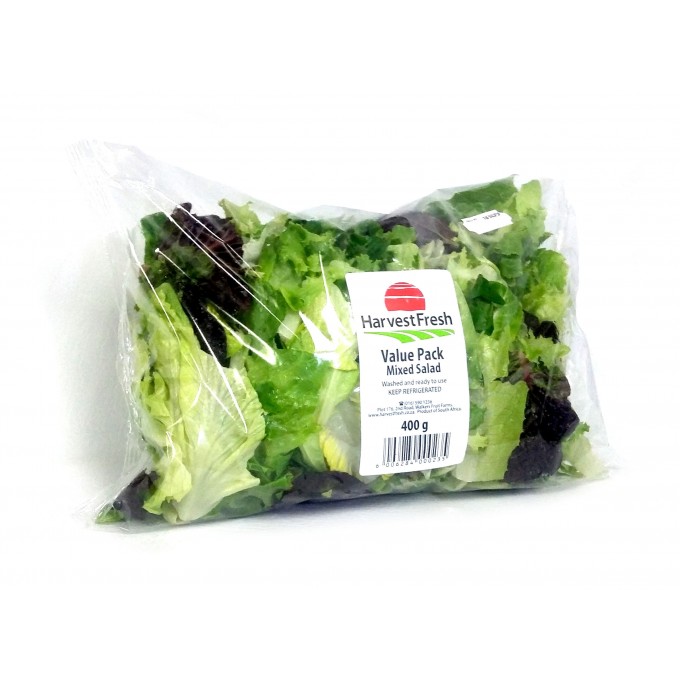 Harvest Fresh Value Mixed Salad Pillow Pack 400g