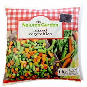 Mixed Vegetables - Natures Garden - 1kg 