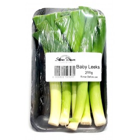 Baby Leeks 200g Silver Dawn pkt