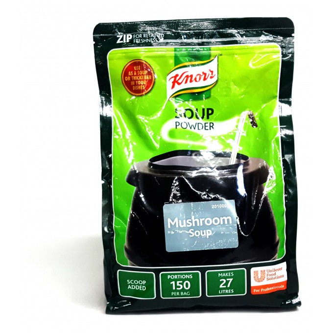 Knorr Cream of Mushroom Soup Powder 1.6kg Packed
