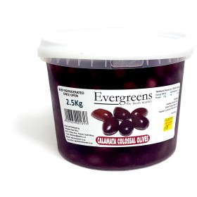 Evergreens Colossal Calamata Olives 2.5kg