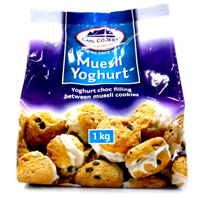 Cape Cookies - Muesli Jogurt 1kg Cape Cookies - Muesli Jogurt 1kg