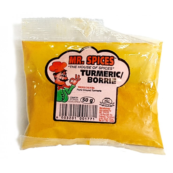 Mr Spices - Tumeric Ground - 50g Mr Spices - Tumeric Ground - 50g