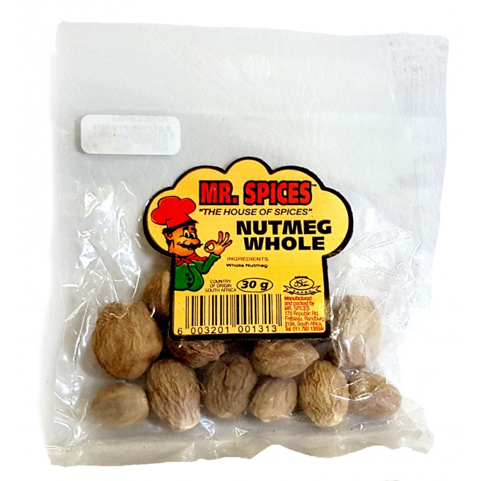 Mr Spices - Nutmeg Whole - 30g