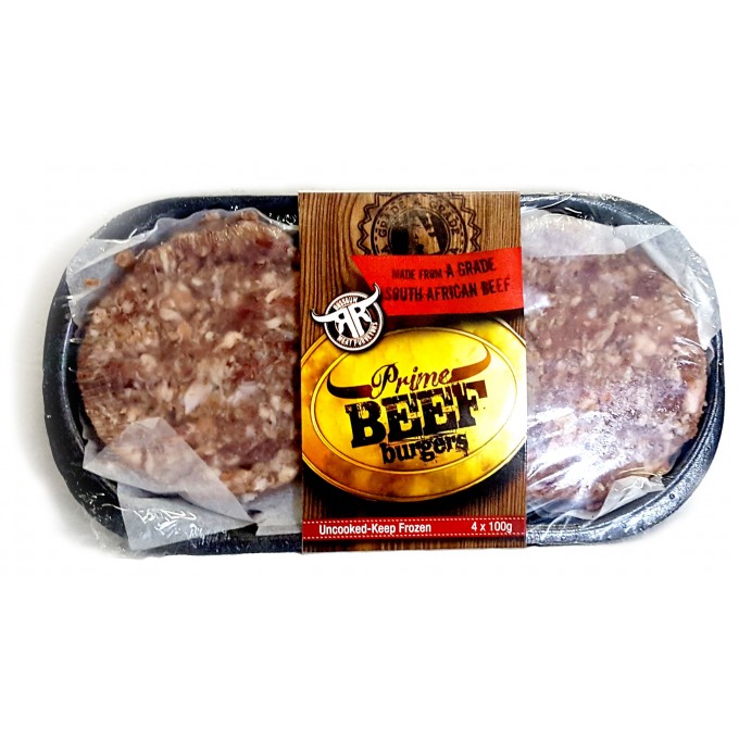 Prime Beef Burger 4x100g 