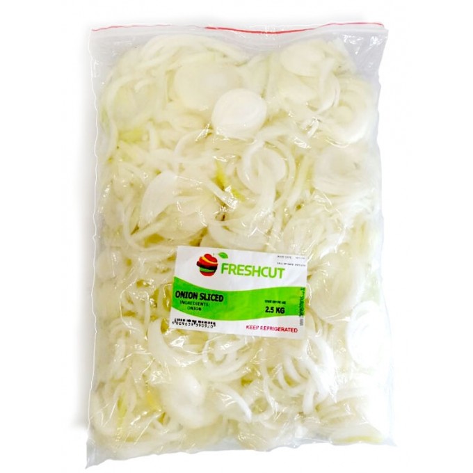 FreshCut Onions Sliced 2.5Kg