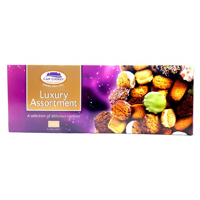 Cape Cookies Luxury Assortment Biscuits 2kg Cape Cookies Luxury Assortment Biscuits 2kg