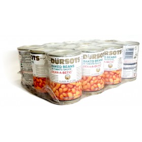 Dursots Beans in Tomato Sauce 12x410g