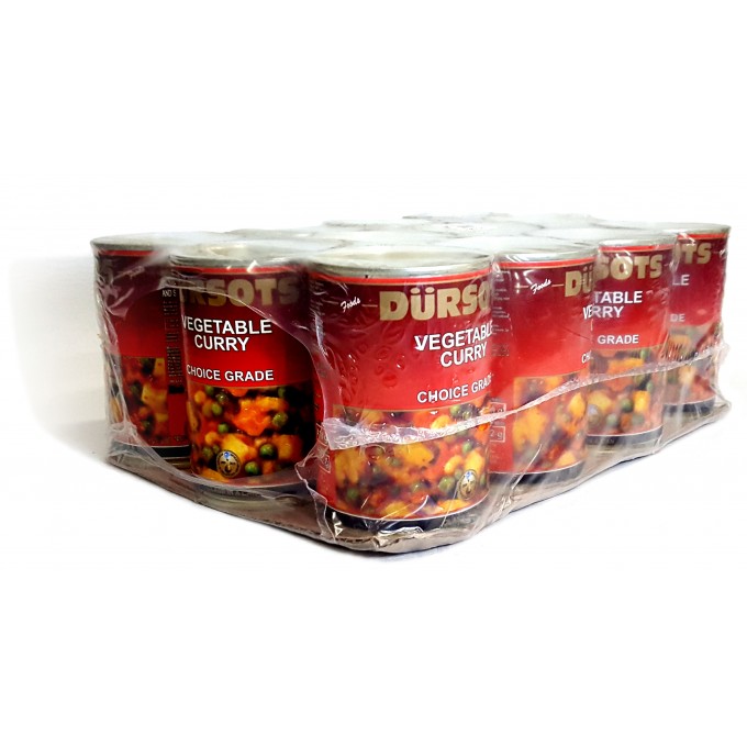 Dursots Curry Vegetable 12x410g Dursots Curry Vegetable 12x410g