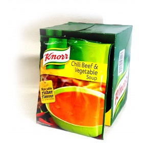 KNORR Chilli Beef & Vegetable Soup 1x10x50g