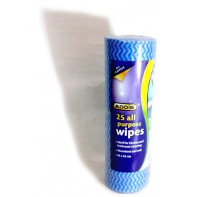 Addis 25 All purpose Cleaner Wipes 50x25cm