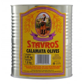 Stavros Calamata Olives 3.5Kg