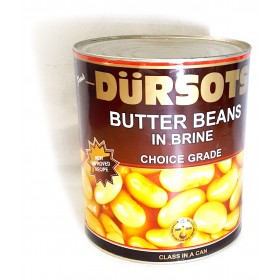 Dursots Butter Beans in Brine 3Kg