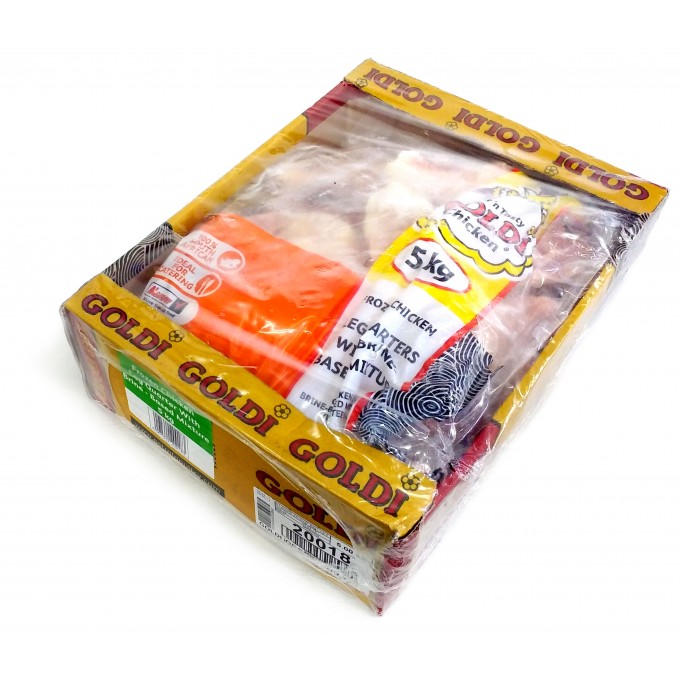 Goldi Chicken Leg Quarters 5Kg  