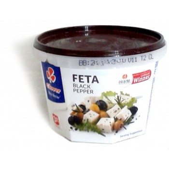 Clover Feta Cheese Black Pepper 200g