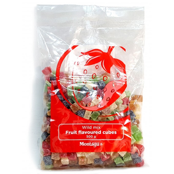Montagu Wild Mix Fruit Flavour Cubes 500g