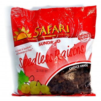 Safari Sun Dried Seedless Raisins 500g 