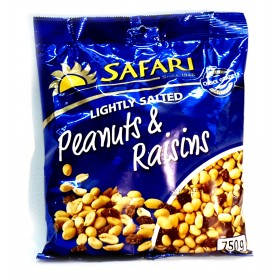 Safari Lightly Salted Peanuts & Raisins  