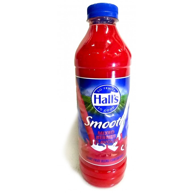 Hall's Smooth Mix Berries 1 Liter 