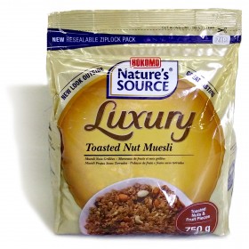 Bokomo Nature's Source Luxury Toasted Nut Muesli 750g