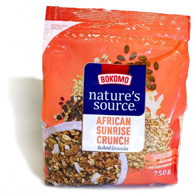 Bokomo Nature's Source African Sunrise Crunch 750g