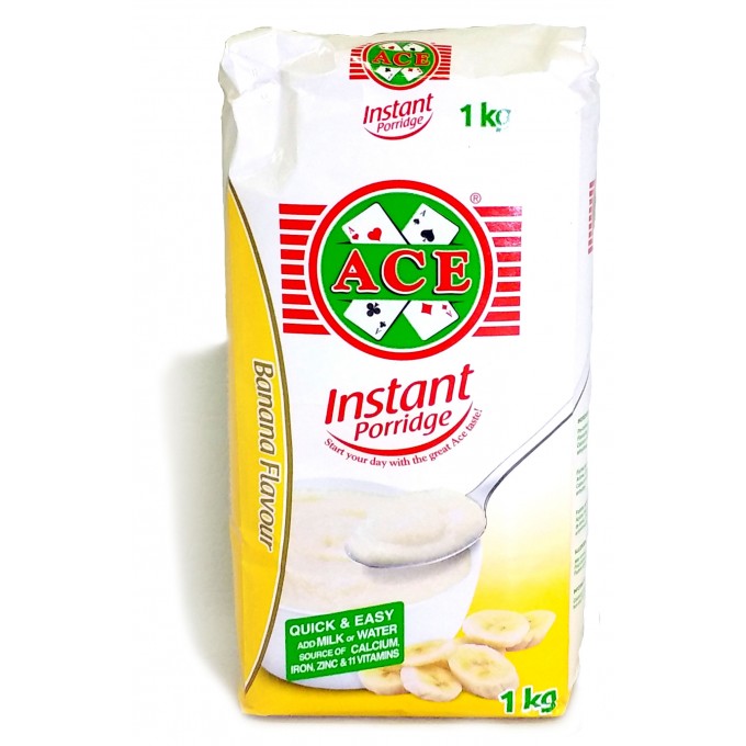 Ace Instant Porridge Banana Flavour 1kg 