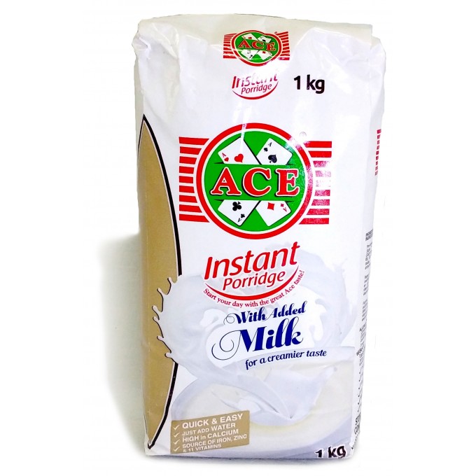 Ace Instant Porridge with Added Milk 1kg