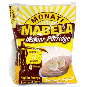 Monati Mabela Instant Porridge Banana Flavour 1kg 