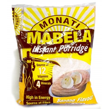 Monati Mabela Instant Porridge Banana Flavour 1kg 