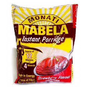 Monati Mabela Instant Porridge Strawberry Flavour 1kg 