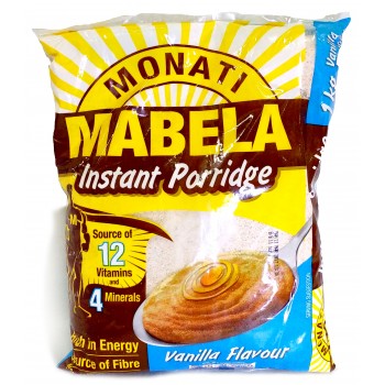 Monati Mabela Instant Porridge Vanilla Flavour 1kg 