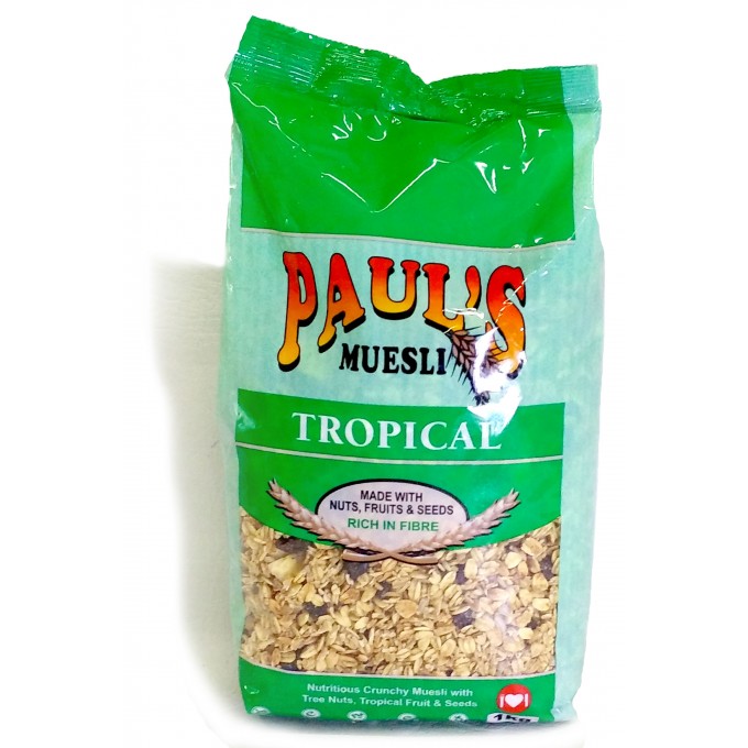 Paul's Muesli Tropical 1kg