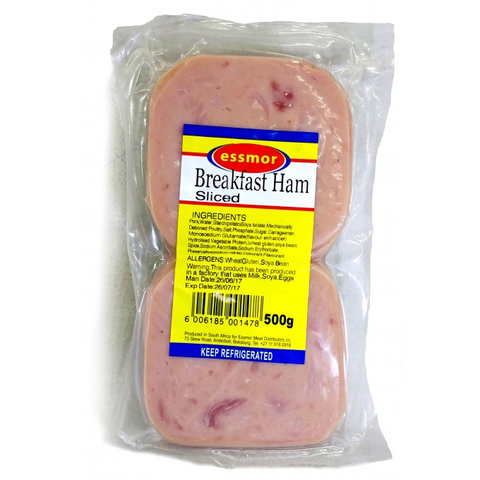 Essmor Breakfast Ham 500g Essmor Breakfast Ham 500g