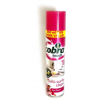 Cobra Touch Multi-Surface Cleaner Pot Pourri 300ml 