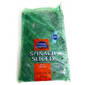 Tender Harvest Frozen Spinach 1Kg