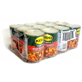 KOO Vegetable Curry HOT 12x410g