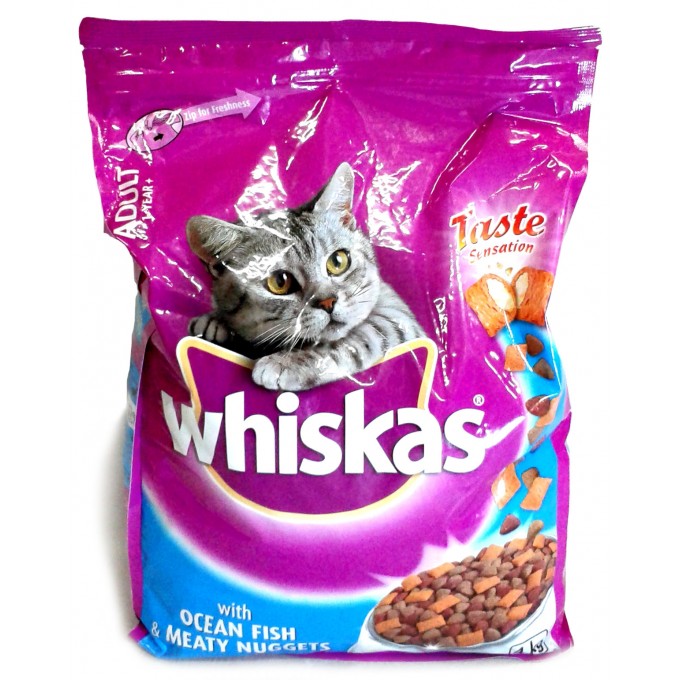 Whiskas Adult Ocean Fish Meaty Nuggets 4kg 