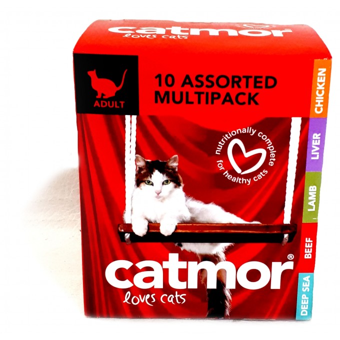 Catmor Adult Assorted Multipack 10x85g