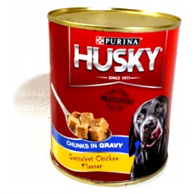 Husky Chunks in Gravy Succulent Chicken Flavour 775g