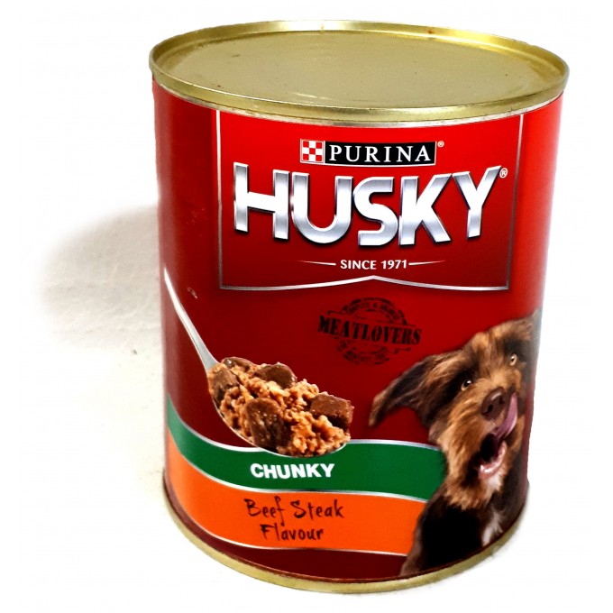 Husky Chunky Beef Steak Flavour 775g