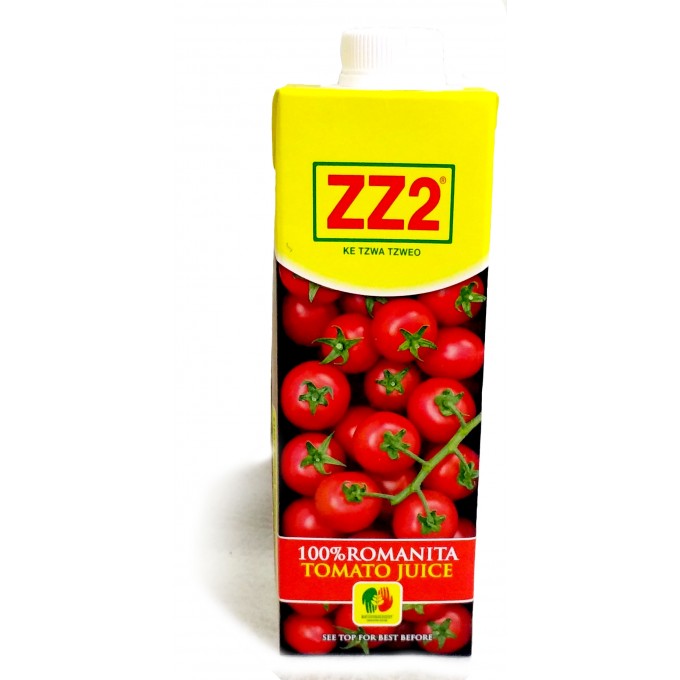 Zz2 100% Romanita Tomato Juice 750ml